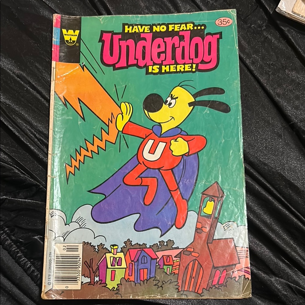 Whitman Underdog 1978 Comic